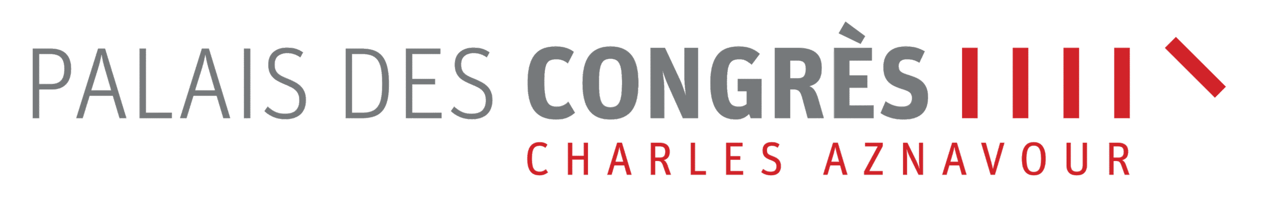 Logo du Palais des Congrès Charles Aznavour de Montélimar.